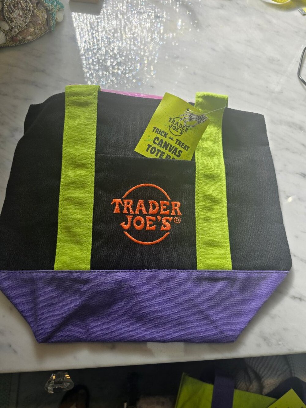 NWT Trader Joe's Halloween Mini Tote